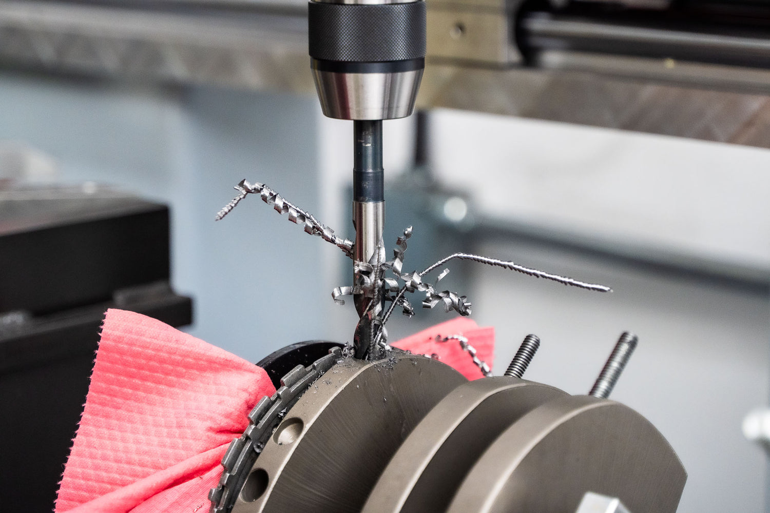 crankshaft getting CNC work